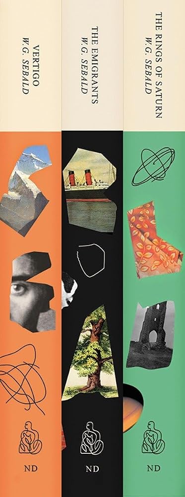Three Book Sebald Set: The Emigrants, The Rings of Saturn, and Vertigo cover image